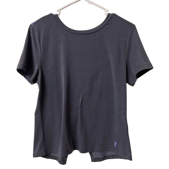 Cotopaxi Cala Active Colorblock Open Back T-Shirt Short Sleeve Black Womens XS - Picture 4 of 11